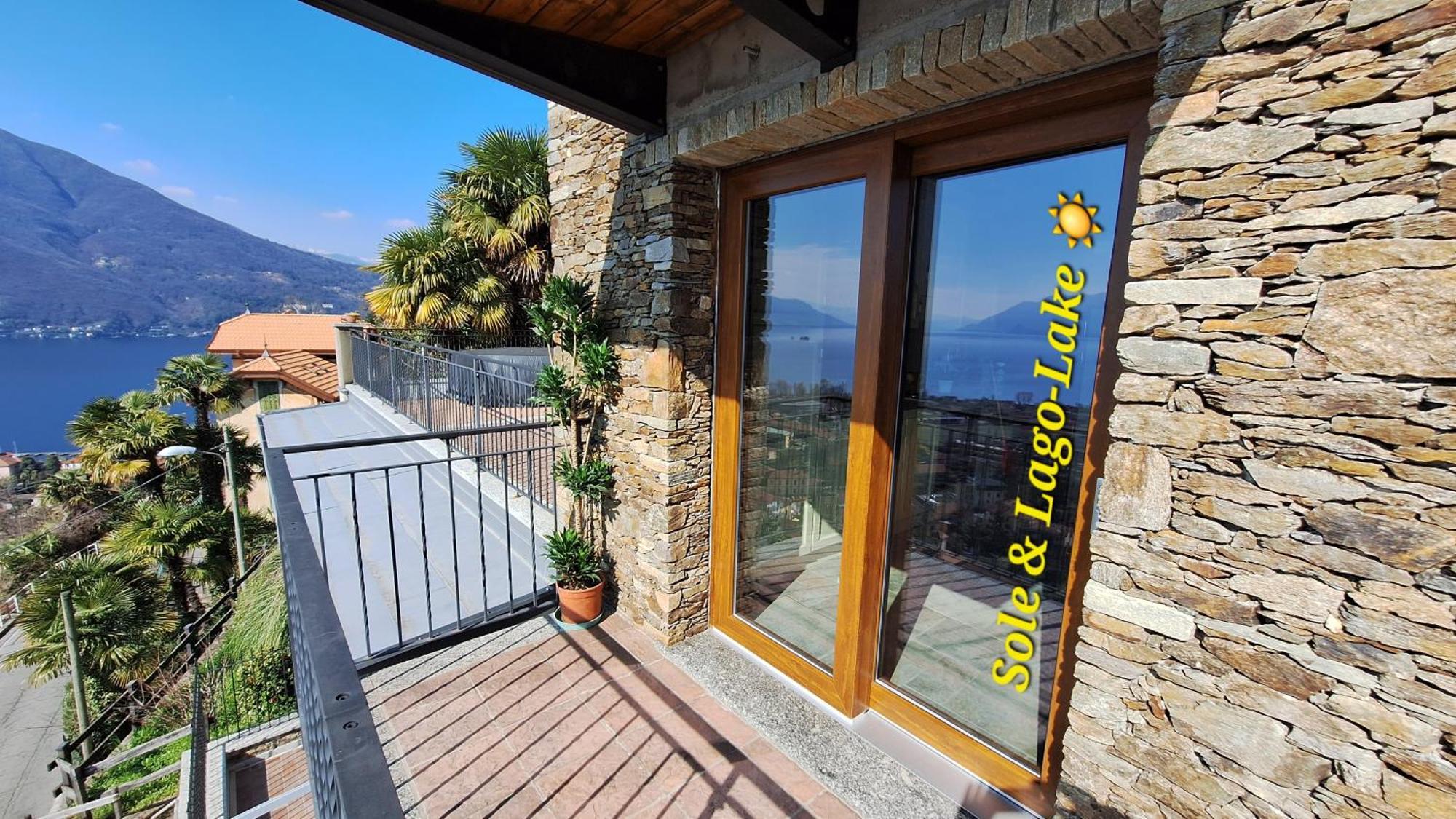 Sole & Lago-Lake Maccagno Exterior photo